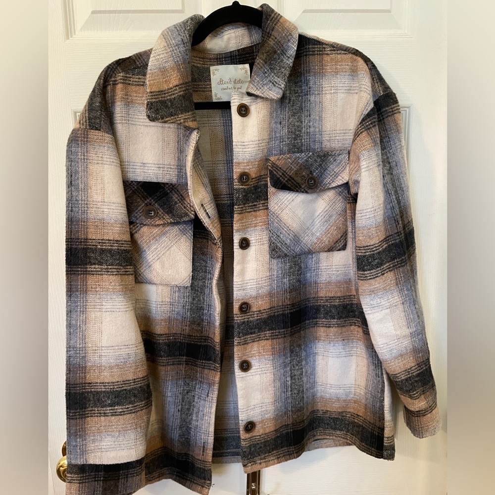 Altars State Flannel Shacket